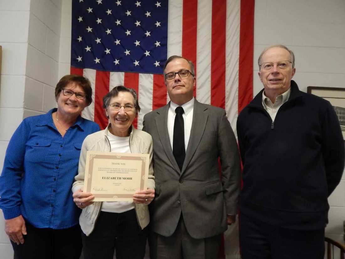 Commissioners honor Mohr as lay board member News, Sports, Jobs The